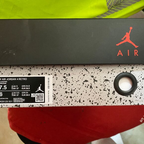 Air Jordan 4 Retro Orchid Women’s Size 7.5, Mens 6 - Picture 7 of 8